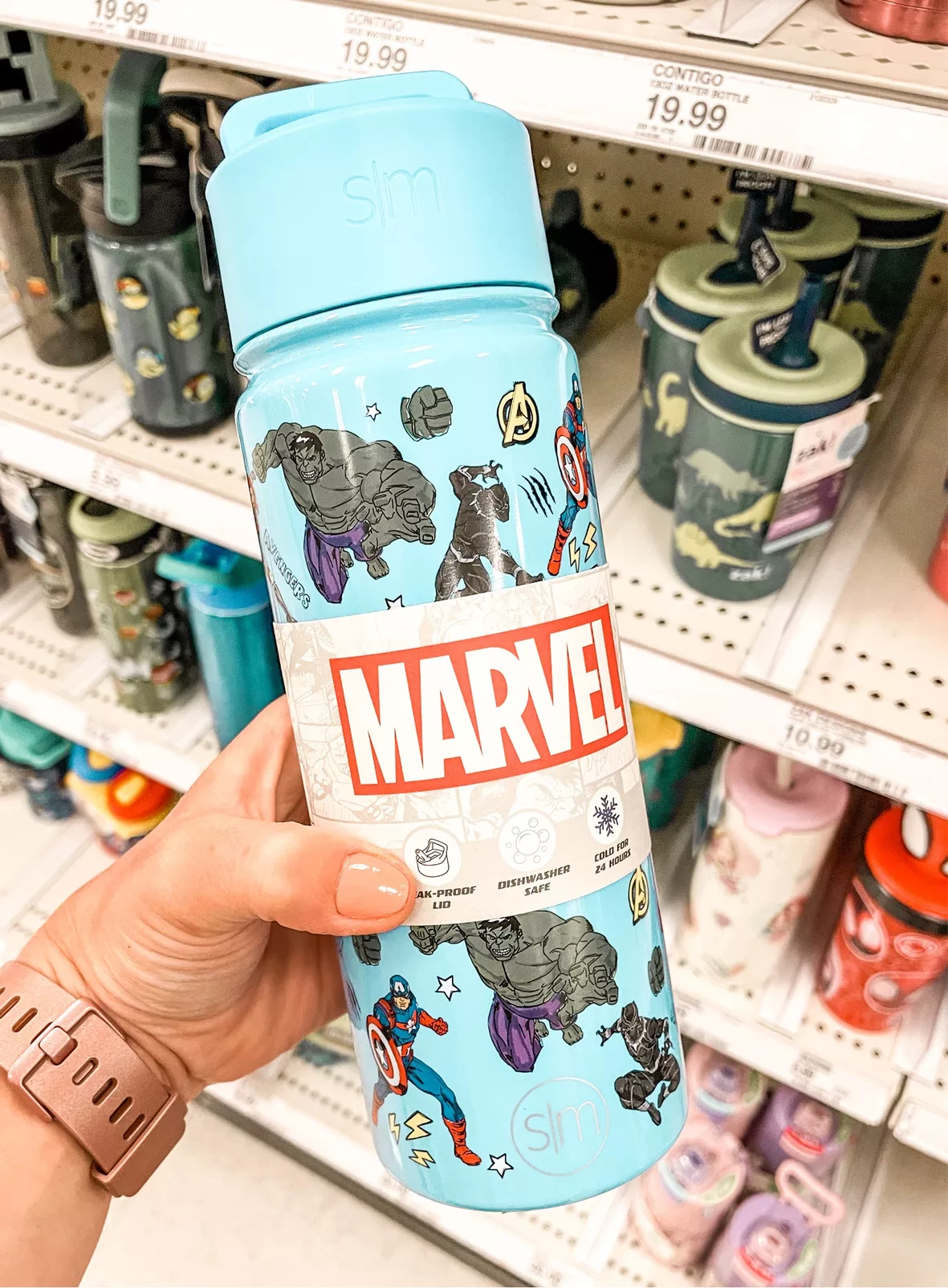 Summit Paint With Heat Transfer 18oz 'avengers' Portable Drinkware - Simple  Modern : Target