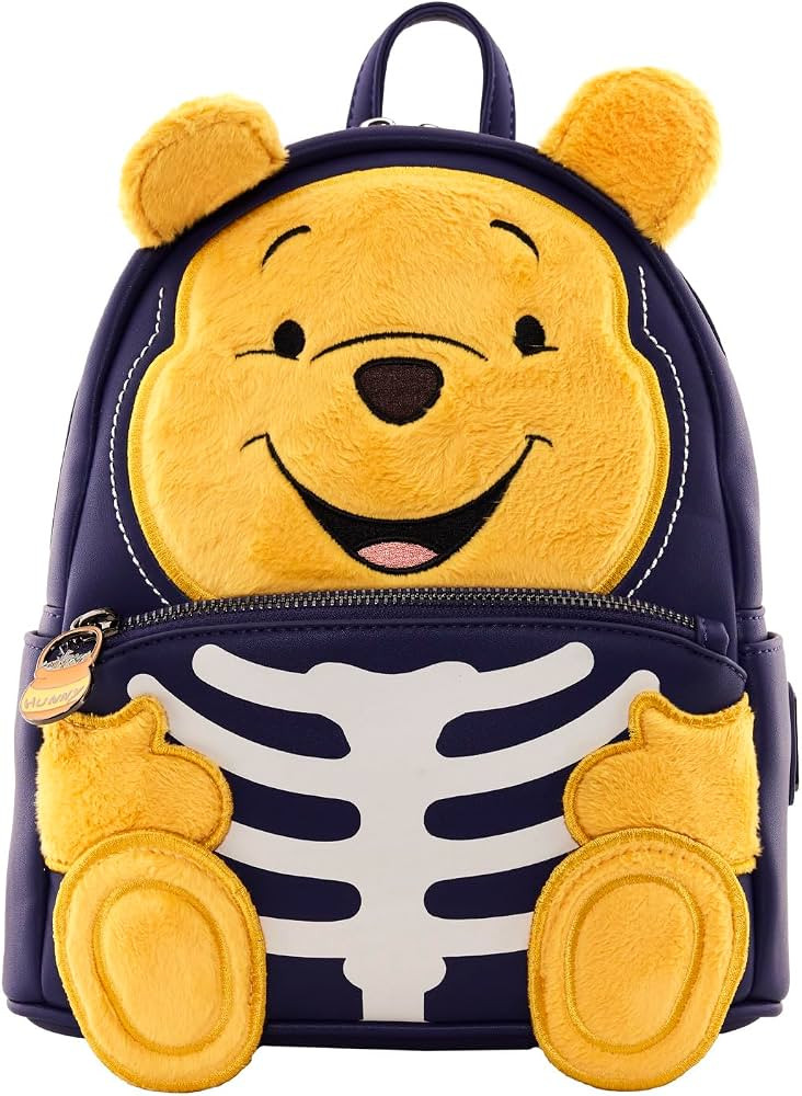 Loungefly Disney Backpack: Winnie The Pooh Skeleton Cosplay Mini-Backpack, Amazon Exclusive | Amazon (US)