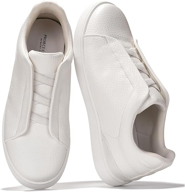 Project Cloud Genuine Leather Memory Foam Insole Mens Shoes - Lightweight & Non Slip Shoes for Me... | Amazon (US)