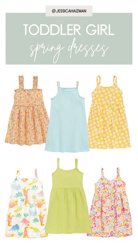 Toddler girl new vibrant spring dresses! 🌷

#LTKkids #LTKbaby #LTKSeasonal