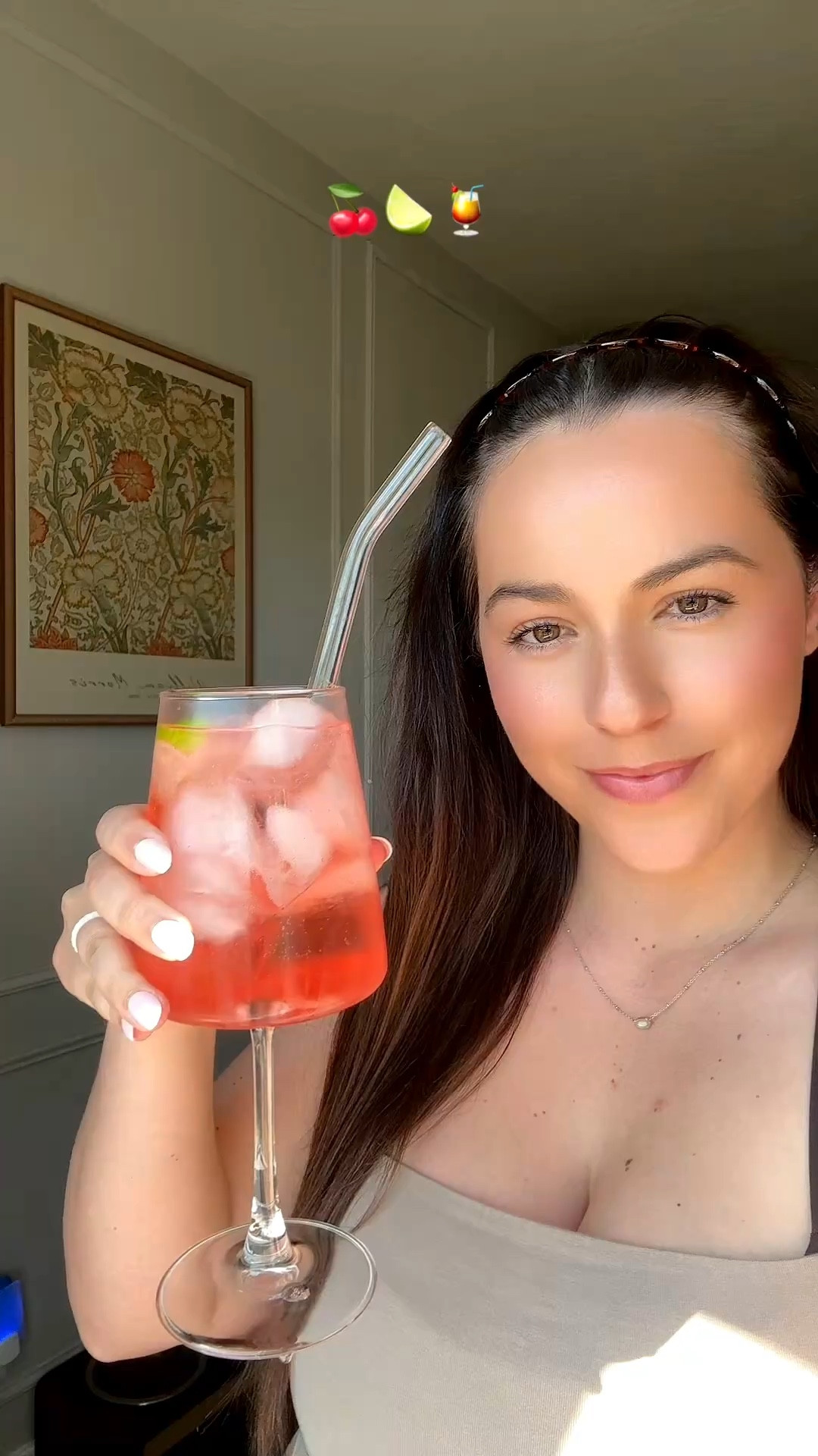 The perfect sunny Sunday mocktail 🍒🍋‍🟩🥤

#LTKmomlife #LTKHome