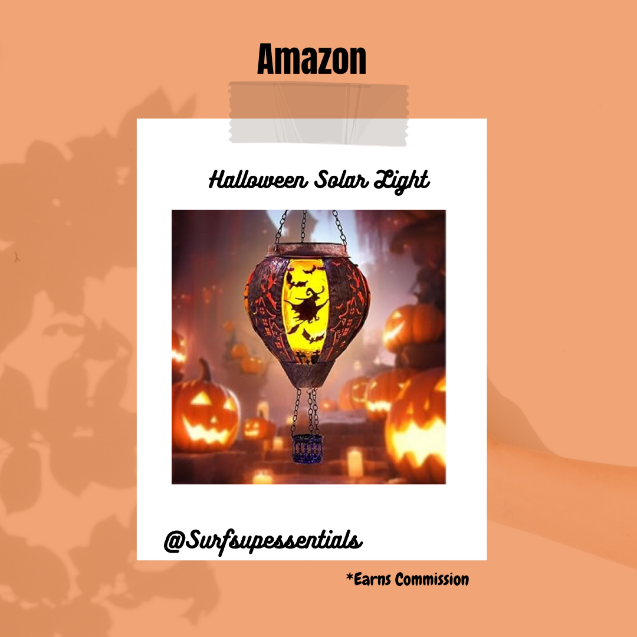 The perfect way to decorate your outside space & save on the electric bill is with one of these solar lanterns! Linked here 
#halloweeendecorations #halloweendecor 
#halloween 

#LTKSeasonal #LTKHalloween #LTKFindsUnder50