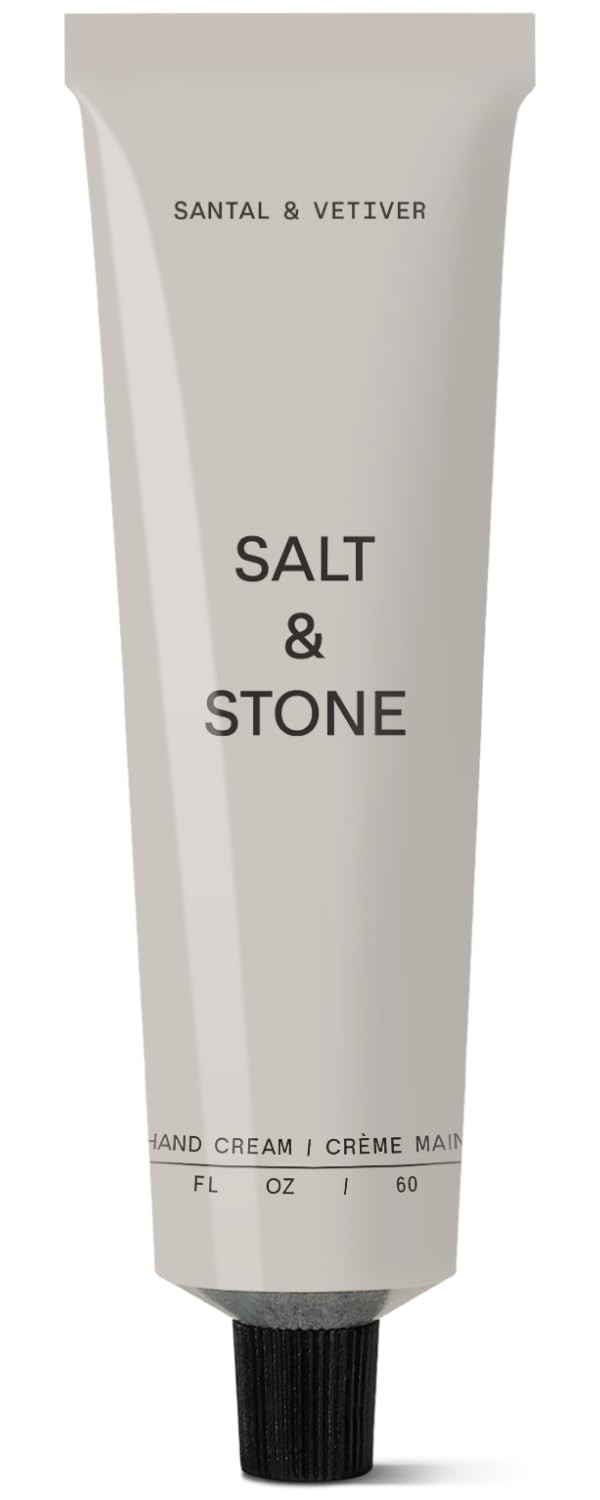 Salt & Stone Hand Cream for Women & Men | Santal & Vetiver | Hydrates, Nourishes & Softens Skin |... | Amazon (US)