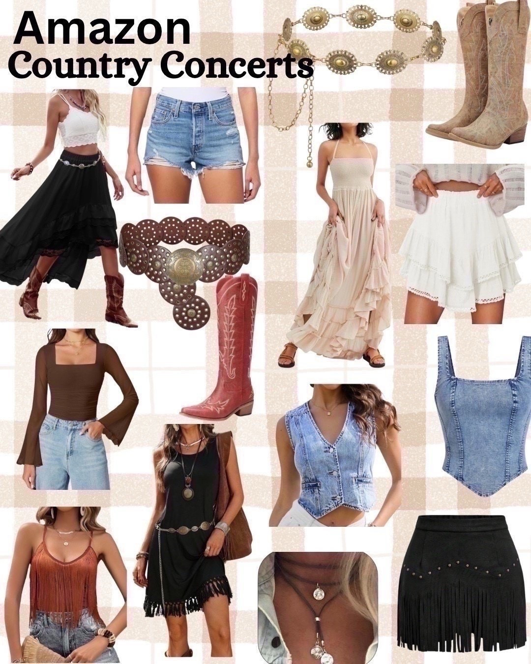 Country concert outfit. Western style. Cowboy boy boots. Denim. Concert outfit. Amazon country style. Nashville outfit. Spring country concert outfit. Summer country concert outfit.

#LTKTravel #LTKSeasonal #LTKdayinmylife