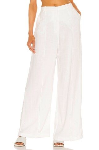 Bardot Pin Tuck Pant in Ivory from Revolve.com | Revolve Clothing (Global)