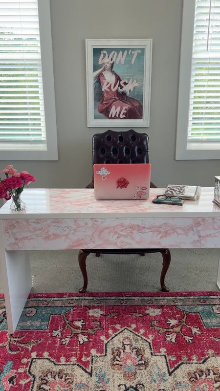 💖Transformed my IKEA desk easily with faux pink marble peel n stick wallpaper from Amazon!!


#LTKhome #LTKFind #LTKunder50