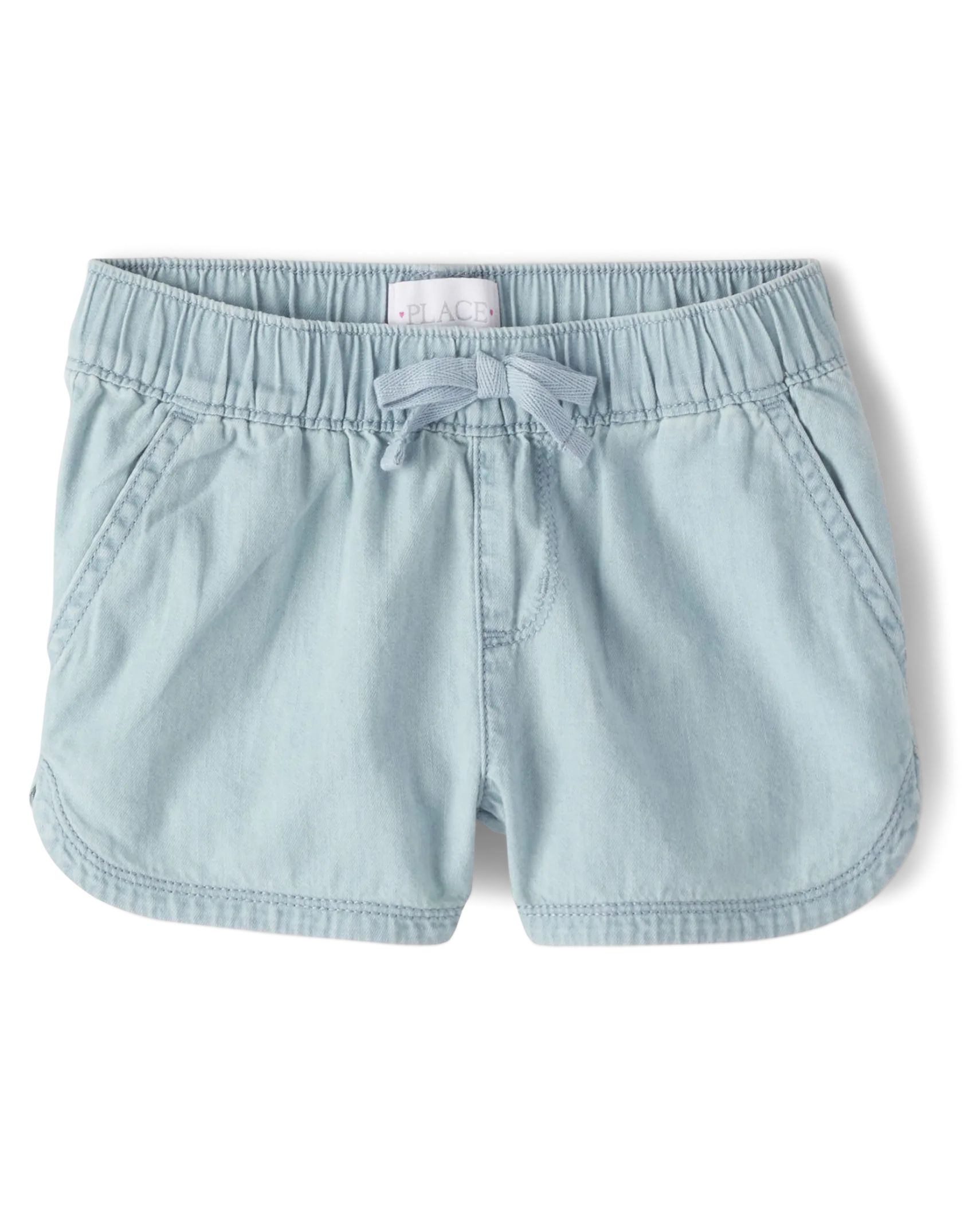 Girls Denim Pull On Shorts | The Children's Place  - TESSA WASH | The Children's Place