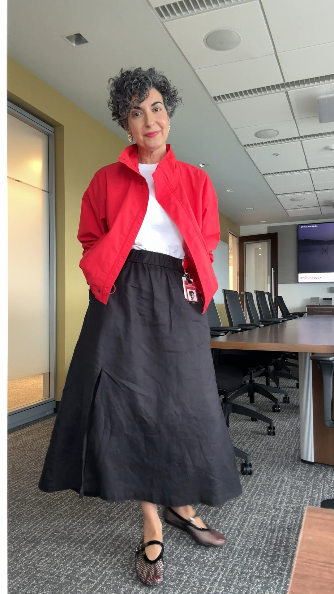Thursday OOTD - jacket is sold out but I linked a similar one. Wearing a small in skirt!

#LTKootd #LTKgrwm