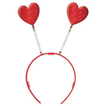 Amscan Valentine's Day Heart Boppers Party Headband, One Size | Walmart (US)