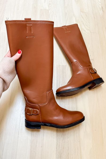 Brown boots | knee high boots | low heel boots | spring shoes | spring boots

#LTKsalealert #LTKfindsunder100 #LTKshoecrush