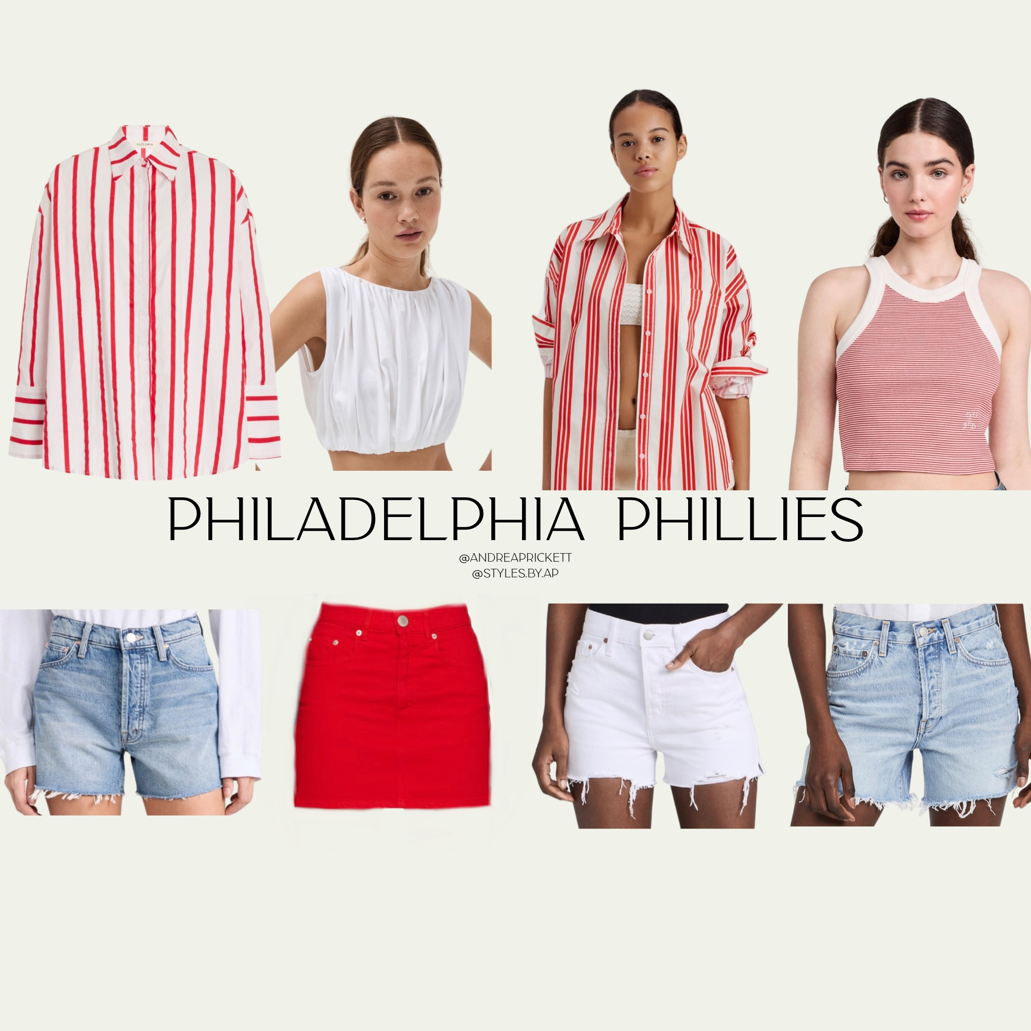 Philadelphia Phillies Game Day looks! 

#LTKshoecrush #LTKstyletip #LTKtravel