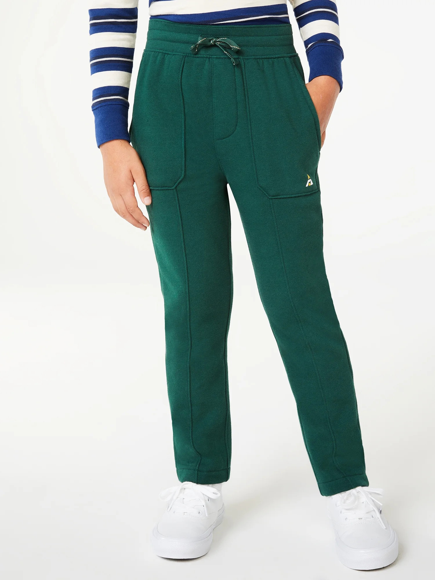 Free Assembly Boys Fleece Fatigue Pants, Sizes 4-18 | Walmart (US)