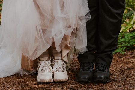 Wedding hiking boots !

#LTKWedding