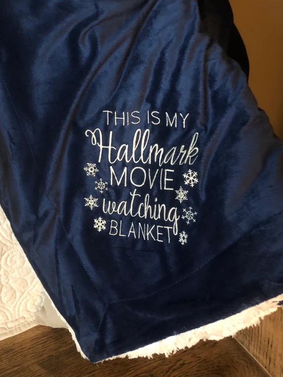 Hallmark Movie Blanket Hallmark Blanket Christmas Movie | Etsy | Etsy (US)