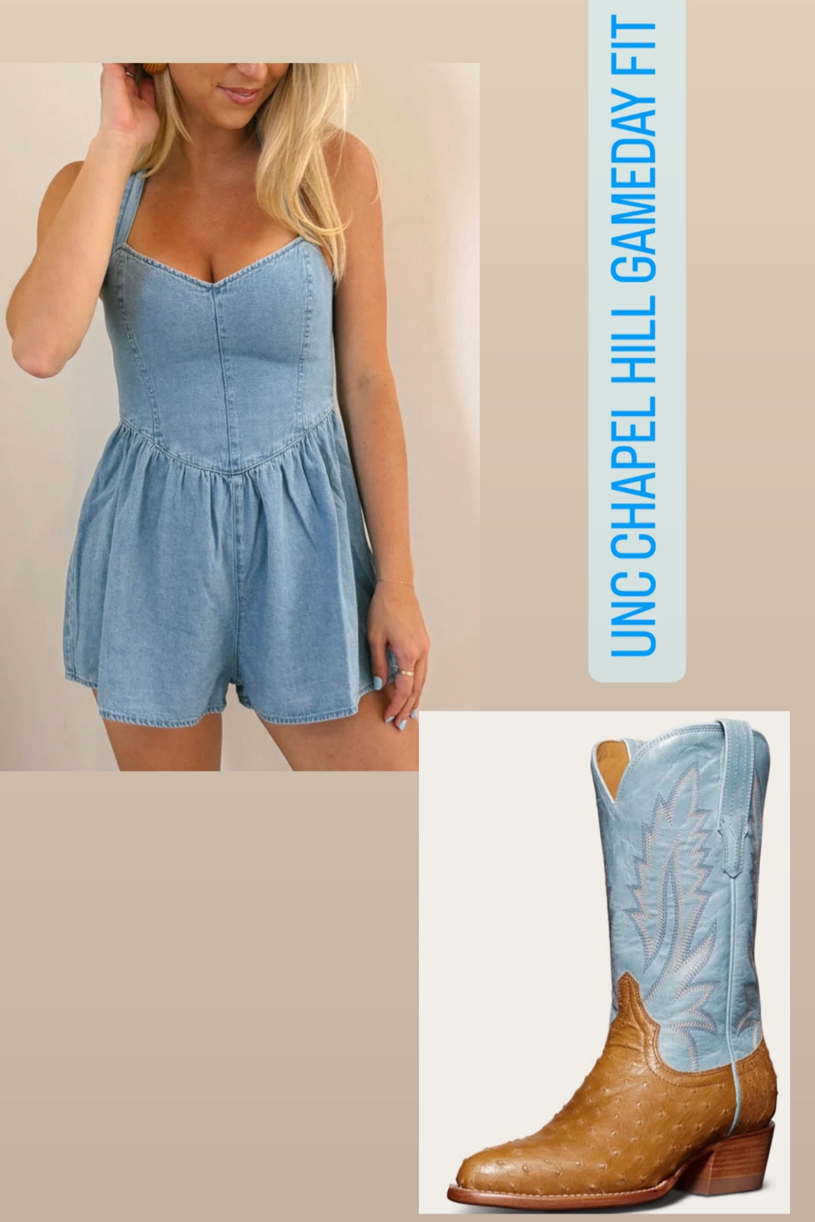UNC Chapel Hill Gameday outfit idea!

#LTKStyleTip #LTKBacktoSchool #LTKParties
