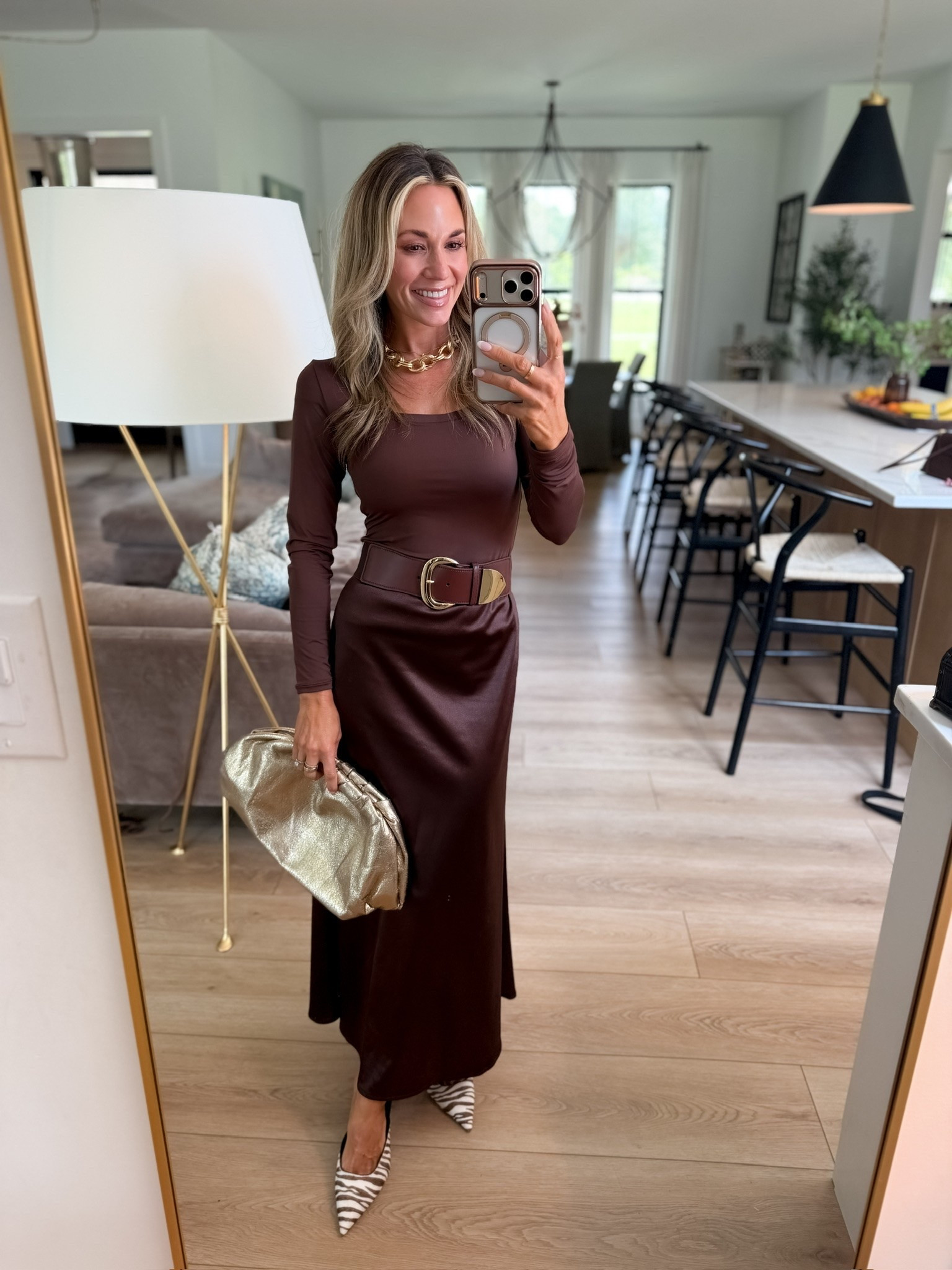 I love this satin maxi skirt paired with the best seamless top! 👏 such an easy outfit to style!

#LTKootd #LTKSeasonal #LTKPetite