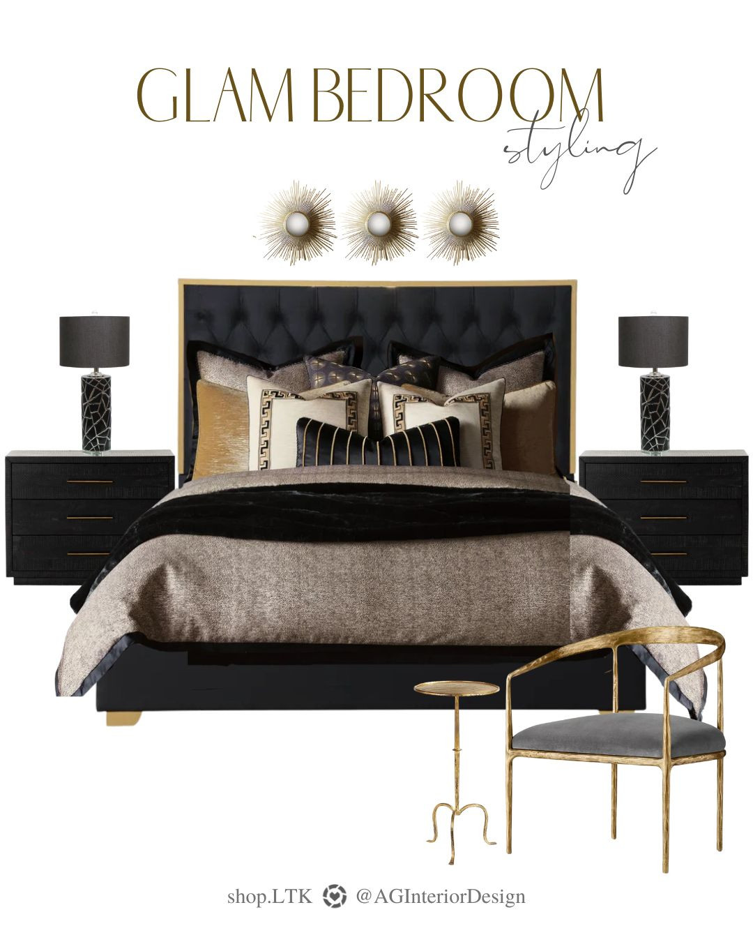  Glam bedroom design

 #ltkhome #ltkdecor

#LTKstyletip #LTKcanada #LTKsale