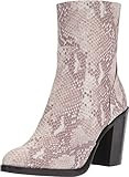 Dolce Vita Women's SAMIE Fashion Boot, Snake Print Leather, 7.5 Medium US | Amazon (US)