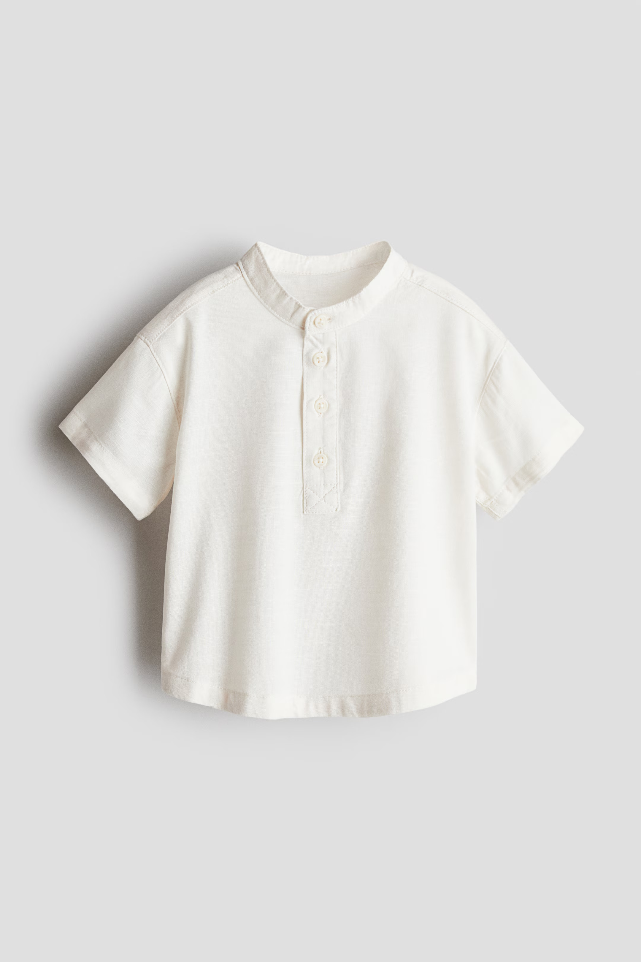 Cotton Henley Shirt | H&M (US + CA)