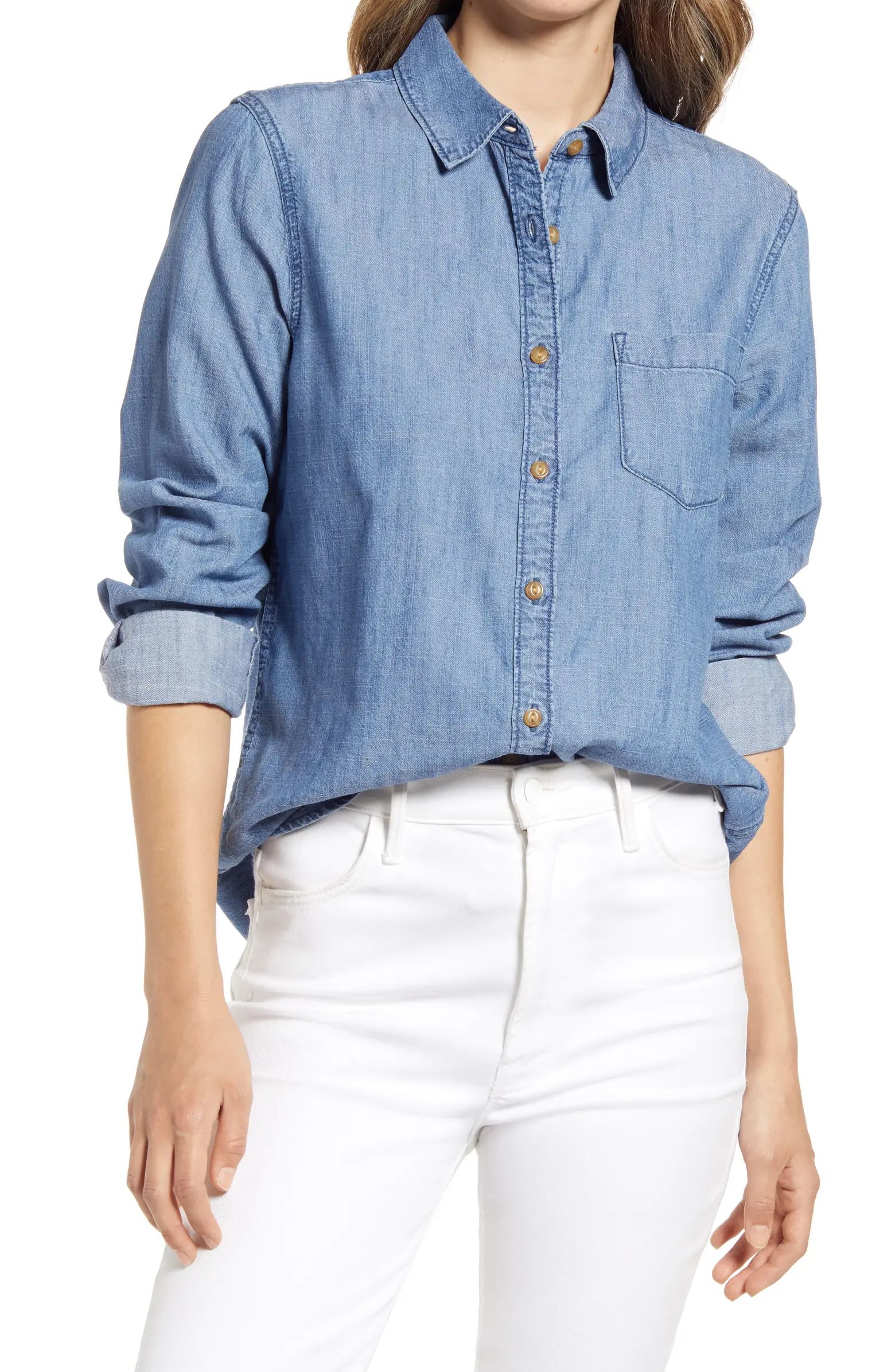Easy Button-Up Shirt | Nordstrom