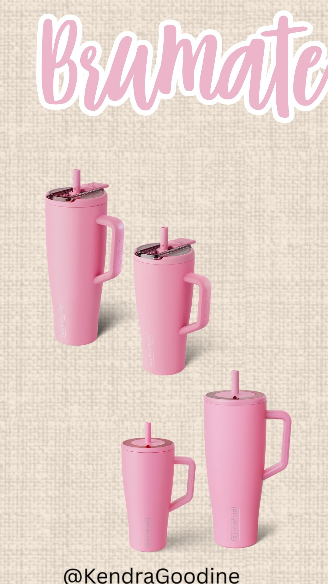 Brumate new Primrose color featuring flip straw

#LTKKids #LTKTravel #LTKmomlife