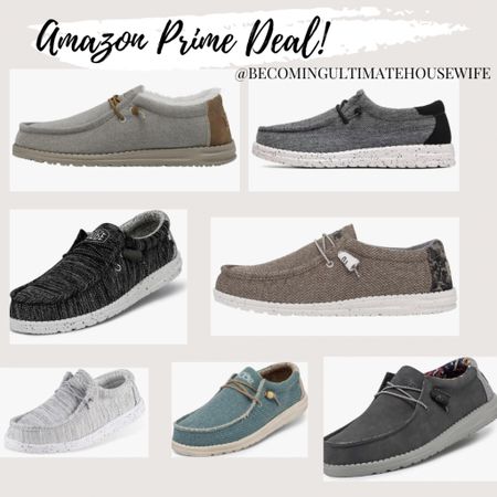 Prime Day Deal!
My husband loves Hey Dude shoes. Right now you can get some for under $30 with prime day deals!

#LTKunder50 #LTKmens #LTKxPrimeDay