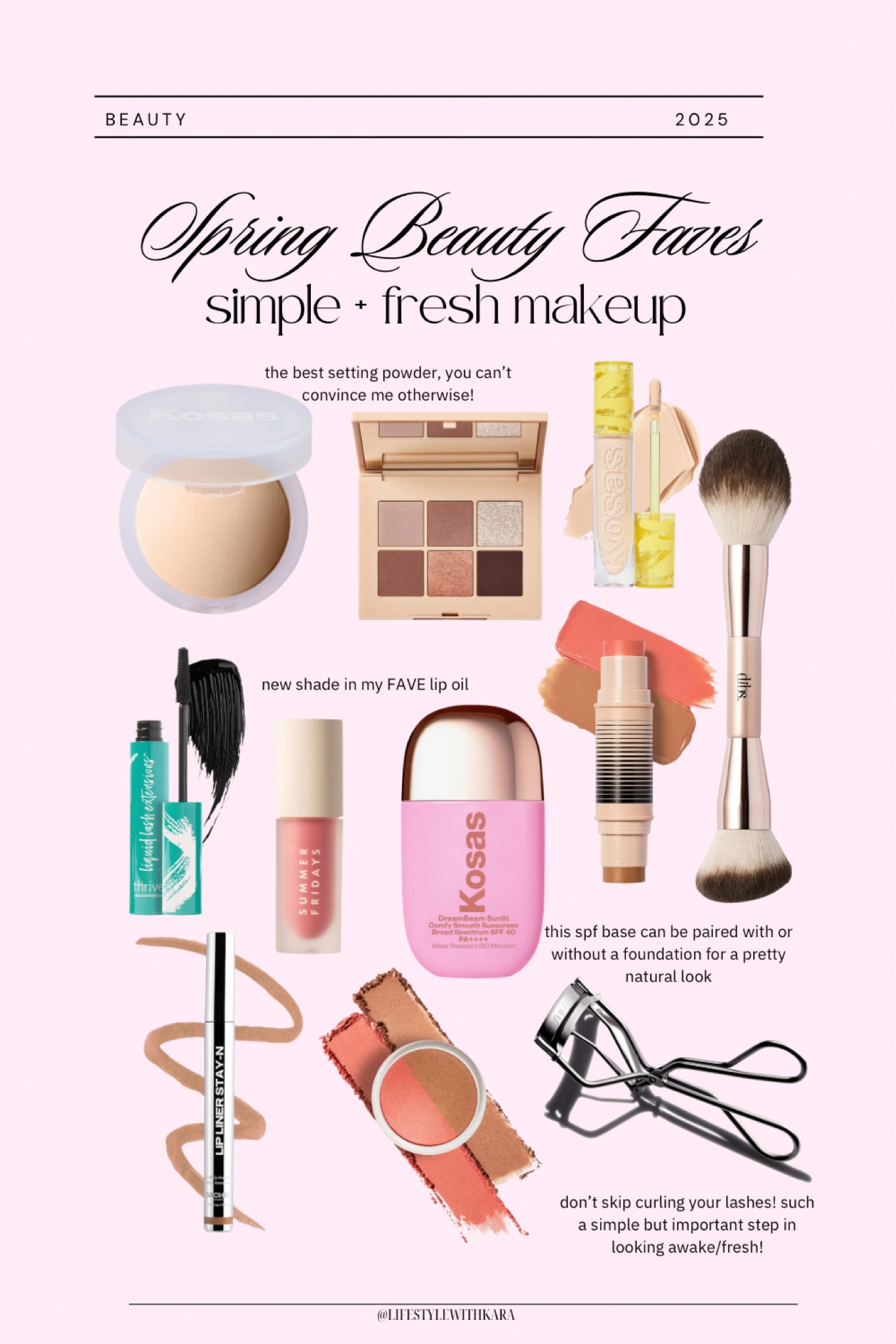 Simple fresh makeup perfect spring 🌸