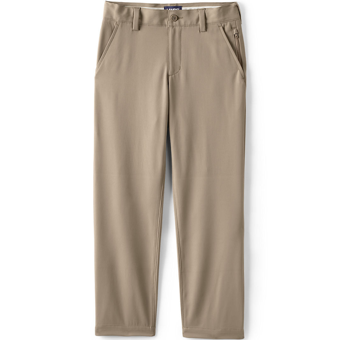 Boys Iron Knee Active Performance Chino Pants | Lands' End (US)