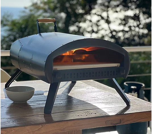 Bertello Grande Multi-Fuel Outdoor Pizza Oven with Cover Accessories - QVC.com | QVC