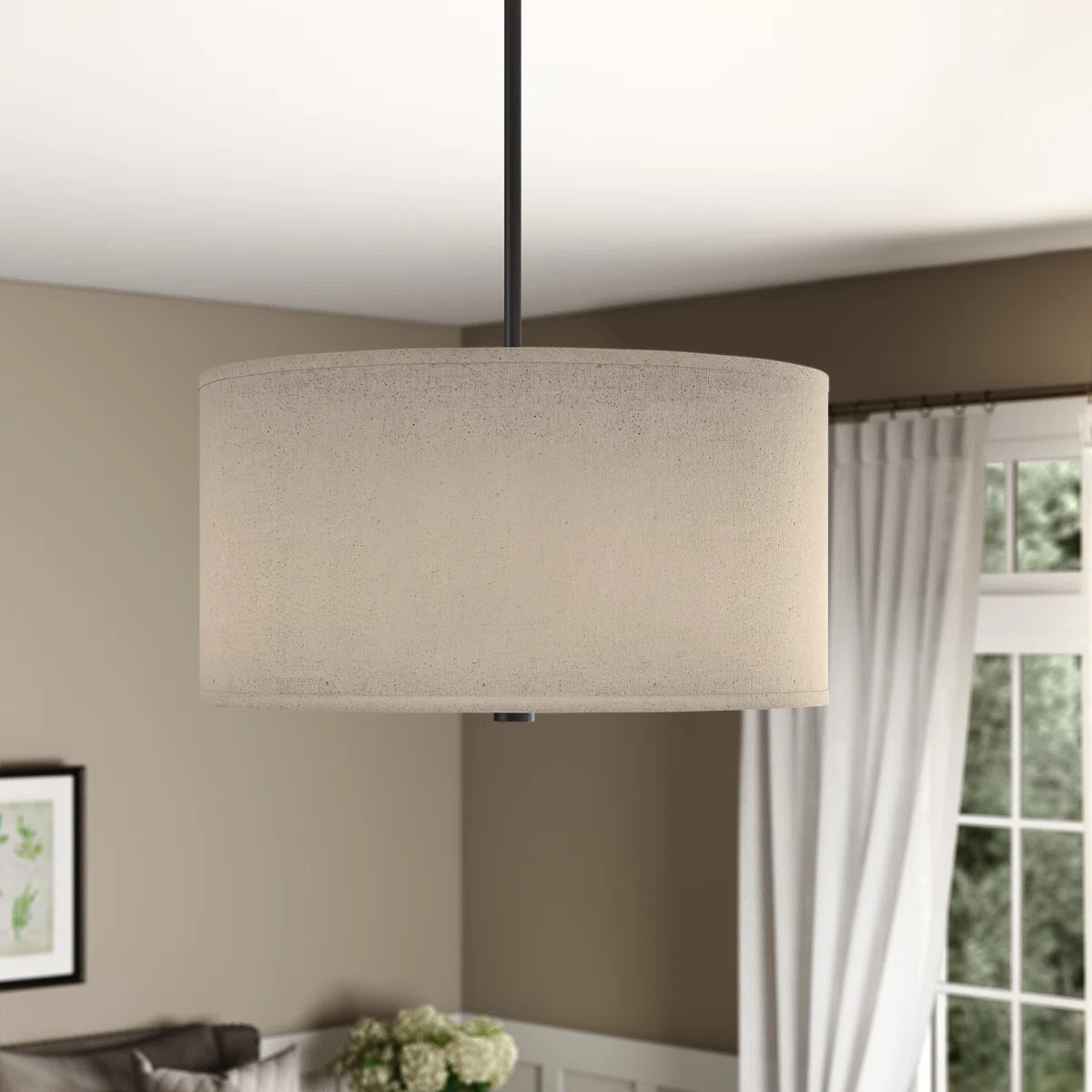 4 - Light Dimmable Drum Chandelier | Wayfair North America