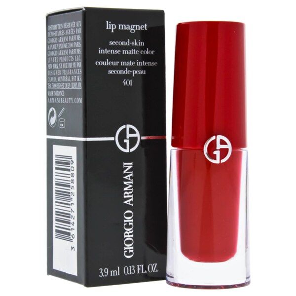 Giorgio Armani Lip Magnet Second Skin Intense Matte Color Liquid Lipstick 401 Scarlatto | Bed Bath & Beyond