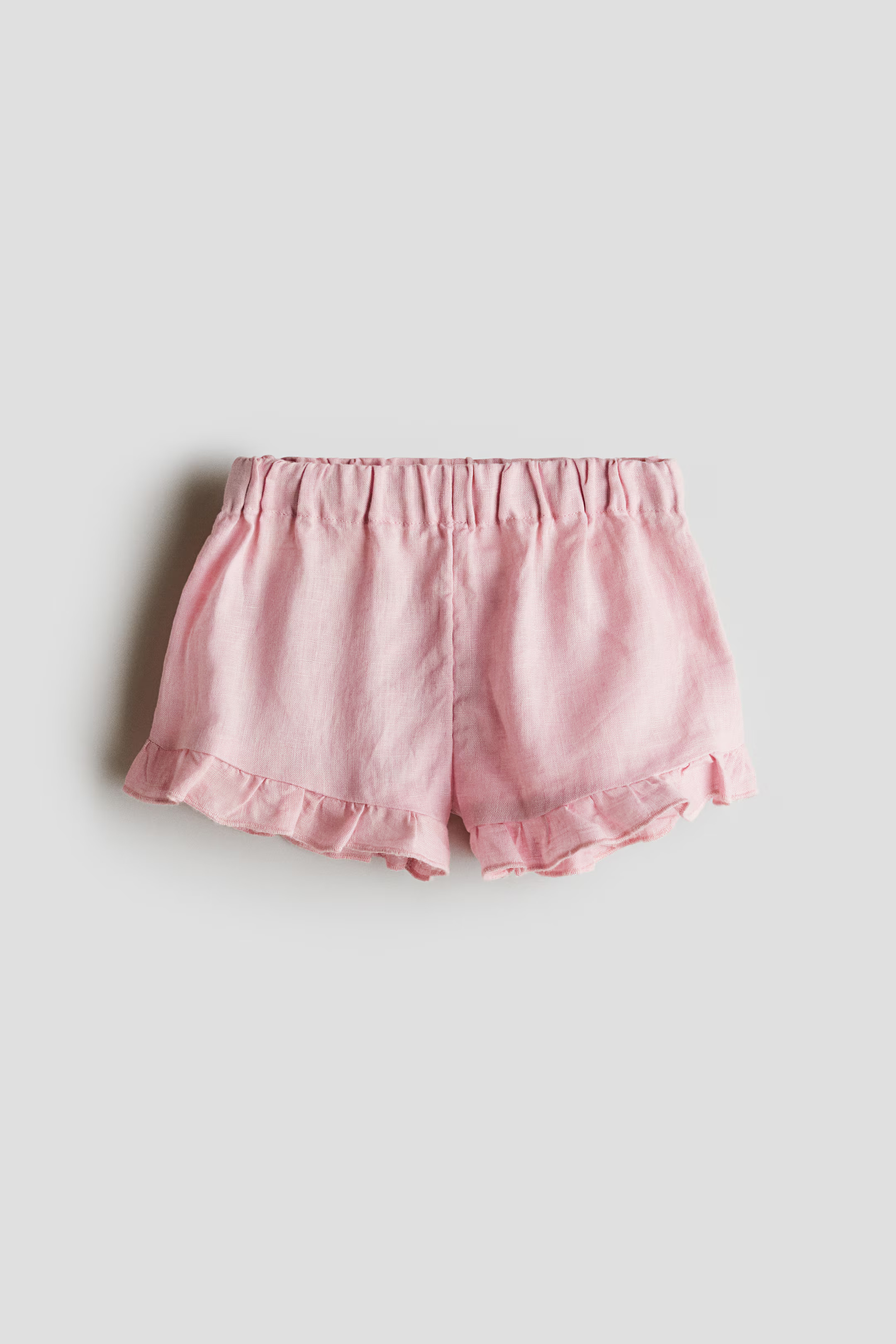 Ruffled Linen Shorts | H&M (US + CA)