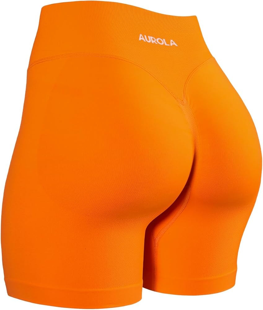AUROLA Influence Collection Workout Shorts for Women,No Roll Up Squat Proof New Scrunch Seamless ... | Amazon (US)