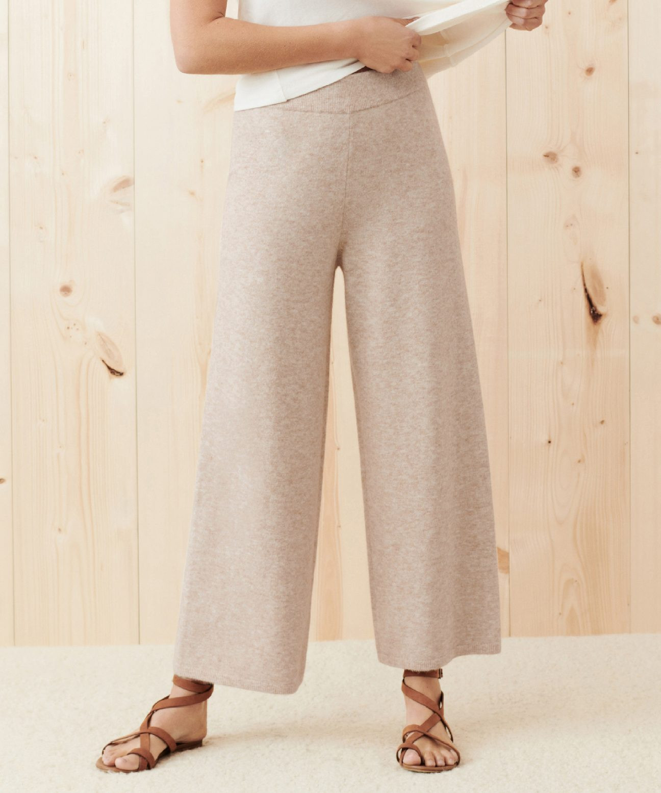 Marina Culottes - Oatmeal | Jenni Kayne | Jenni Kayne