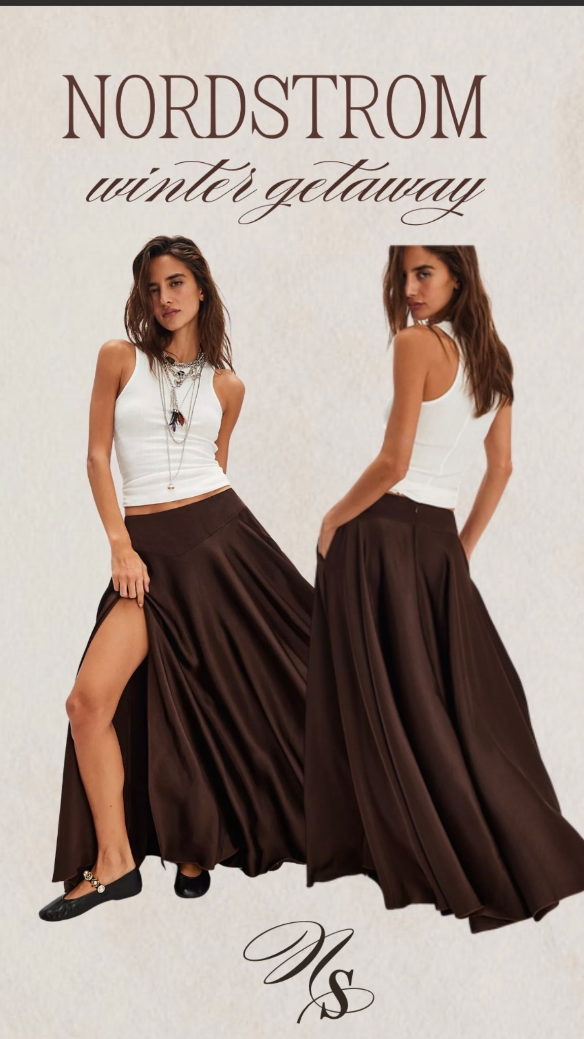 Warm weather getaway skirt idea // satin free people maxi skirt 

Chilco skirt 
Boho 


#LTKSeasonal #LTKTravel