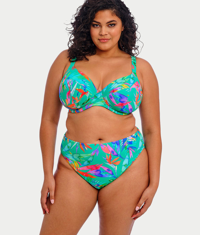 Toyama Tides Mid Rise Bikini Bottom | Bare Necessities