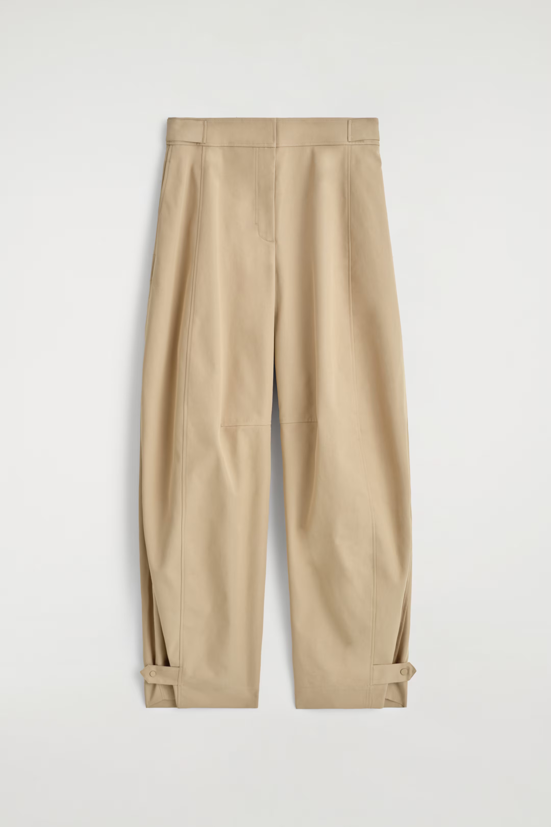 UTILITY BARREL-LEG PANTS - BEIGE | COS US | COS (US)