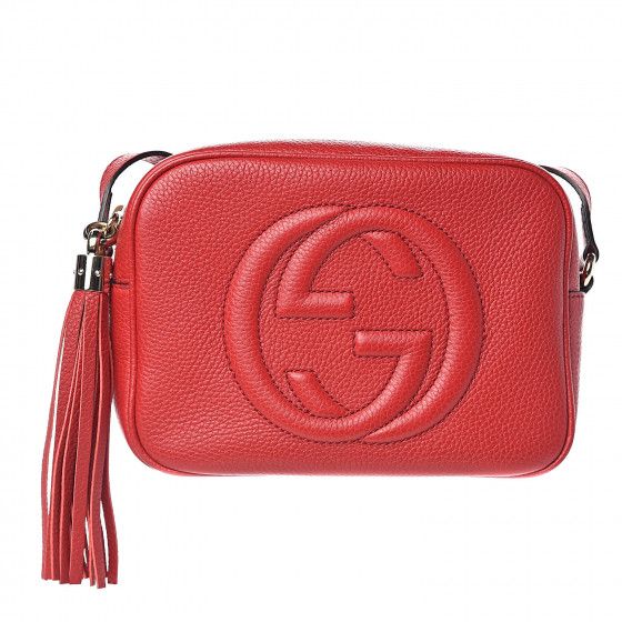 GUCCI

Pebbled Calfskin Small Soho Disco Bag Tabasco Red


117 | Fashionphile