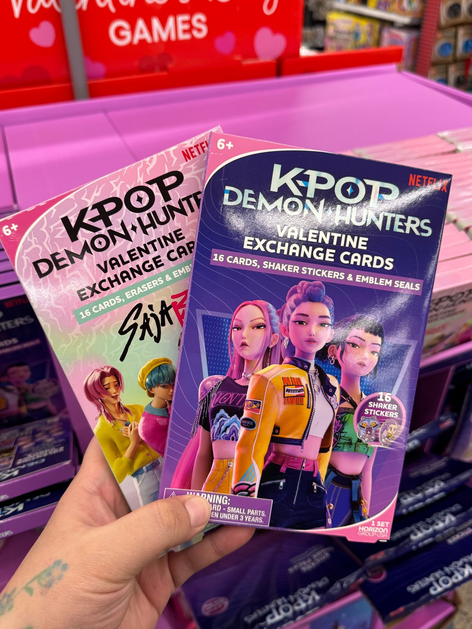 Found so much K-Pop Demon Hunters merch today at Walmart! 💜 

#LTKValentine #LTKKids #LTKmomlife