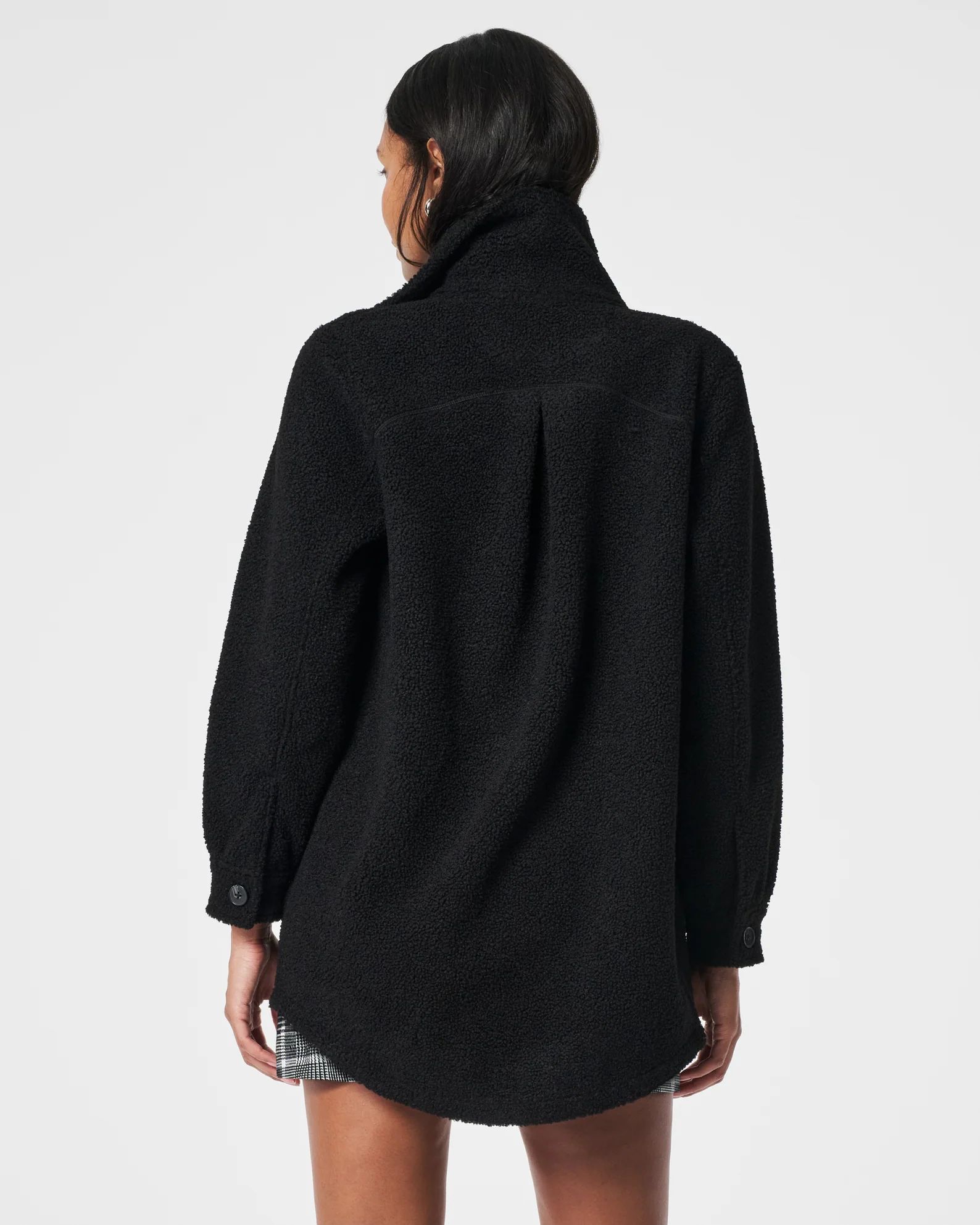 Luxe Fleece Shirt Jacket | Spanx