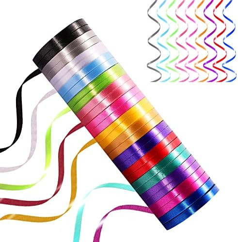 30 Roll 15 Colors Curling Ribbons for Crafts Bows Present Wrapping Ribbon Florist Wedding Party F... | Amazon (US)