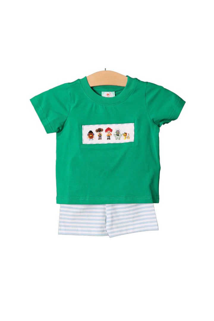 Smocked Friend In Me Boys Set | The Smocked Flamingo