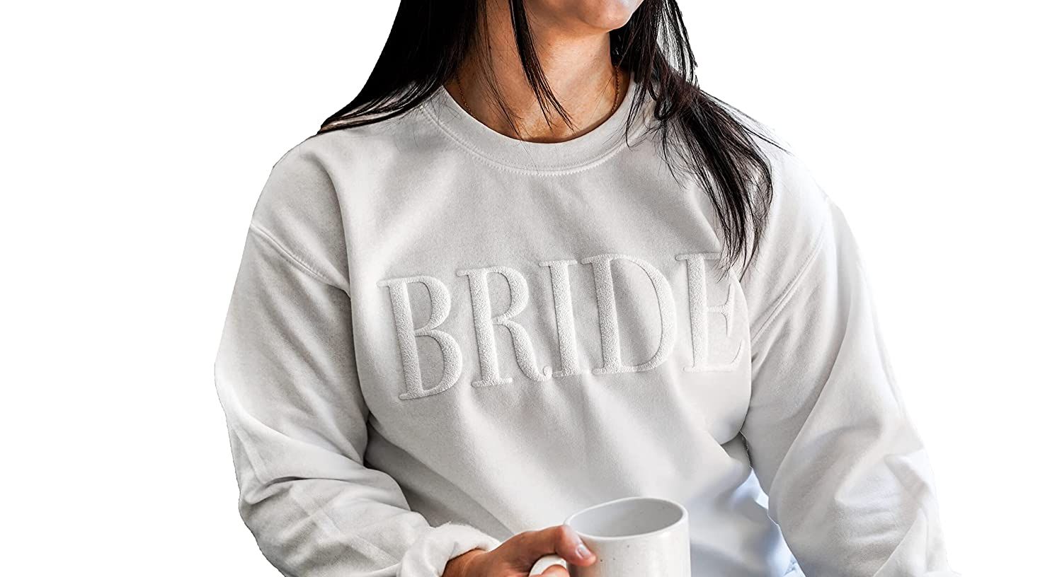 Amazon.com: Bride Sweatshirt Mrs Sweatshirt - Custom Mrs Sweatshirt - New Mrs - Honeymoon Pajamas... | Amazon (US)