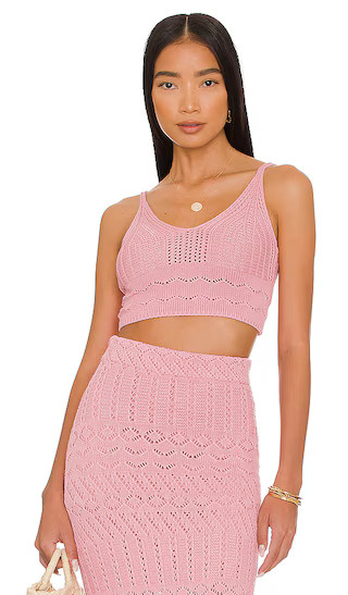 x REVOLVE Quinn Top in Bright Mauve | Revolve Clothing (Global)