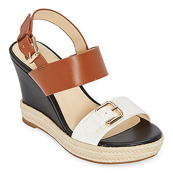 Liz Claiborne Womens Marley Wedge Sandals | JCPenney