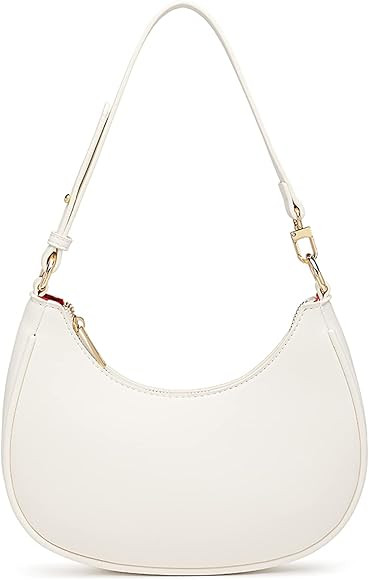 Barabum Retro Classic Clutch Shoulder Tote HandBag with Zipper Closure for Women | Amazon (US)