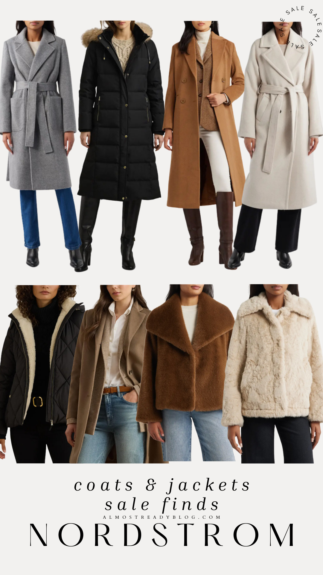 Nordstrom coats & jackets on sale, winter coat sale, winter puffer jacket sale, faux fur jacket sale, Amanda West, Almost Ready Blog. 

 

#LTKSaleAlert #LTKFindsUnder100
