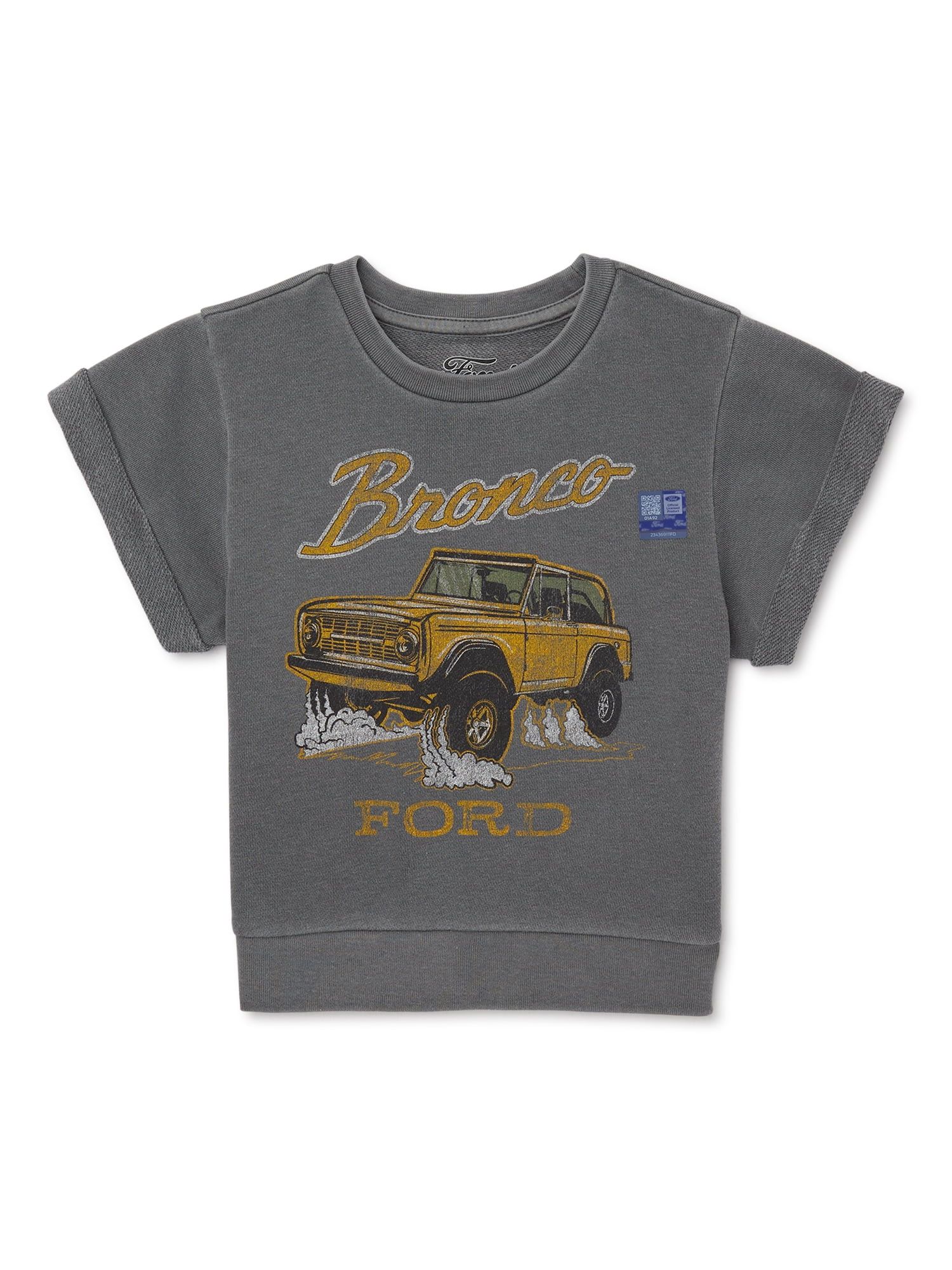 Toddler Boys Ford Bronco Graphic T-Shirt with Short Sleeves, Sizes 12M-5T | Walmart (US)