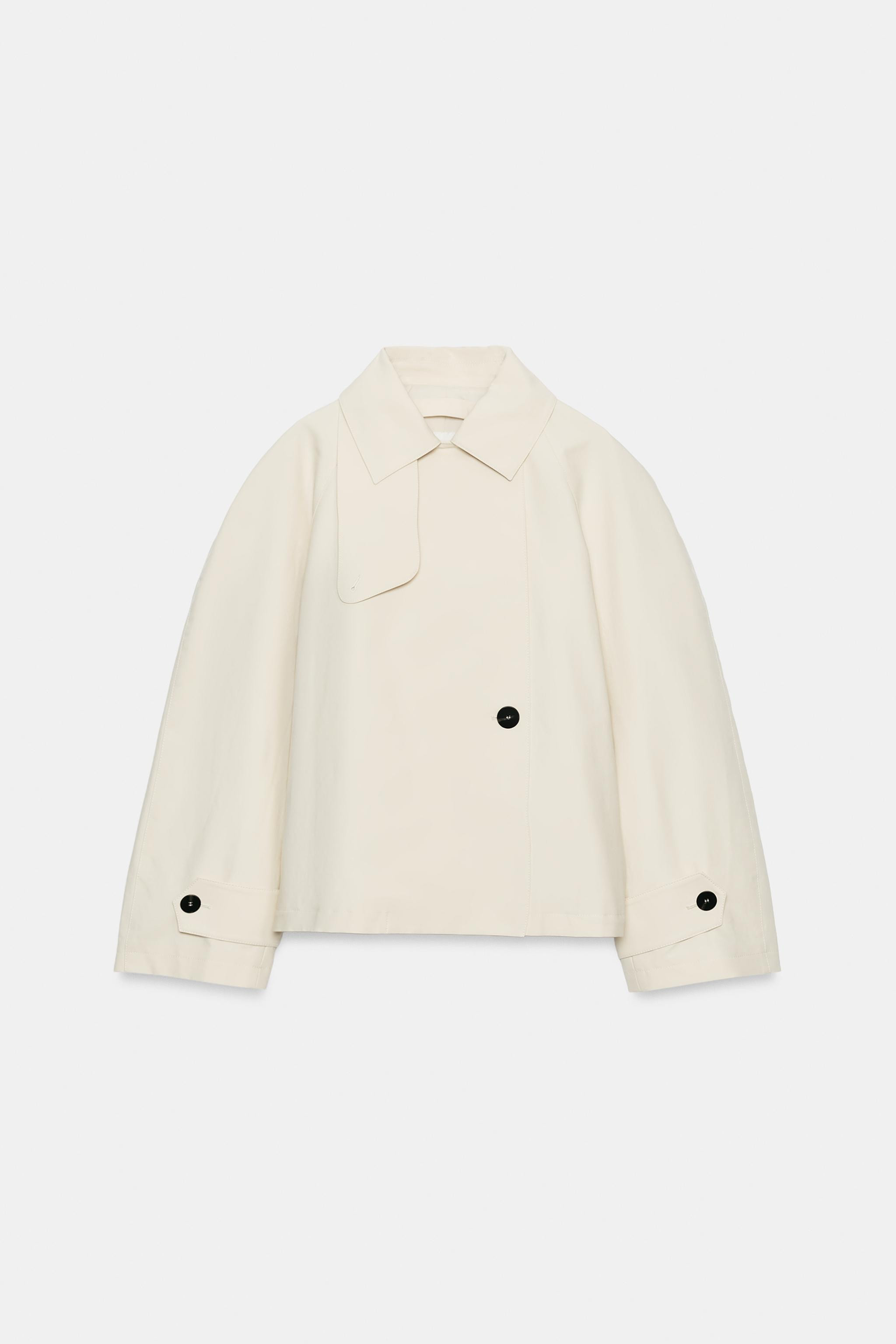 ZW COLLECTION SHORT TRENCH COAT | Zara US