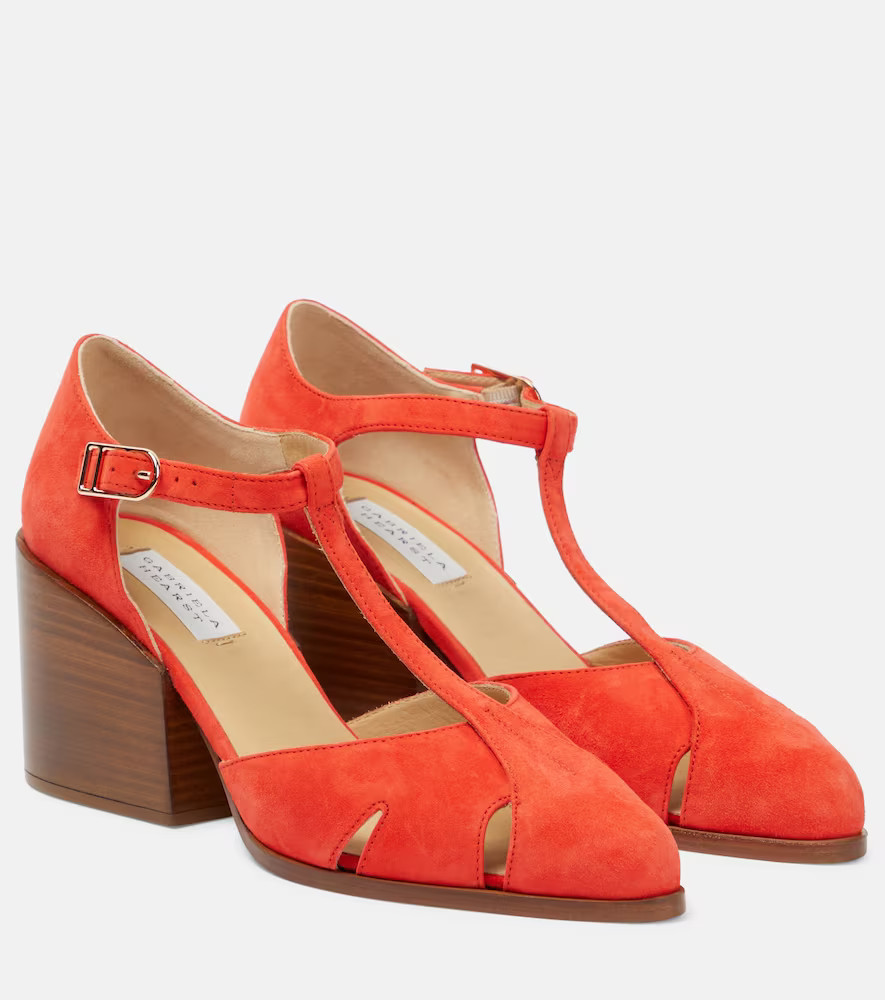 Gabriela Hearst Pumps Hawes aus Veloursleder | Mytheresa (DACH)